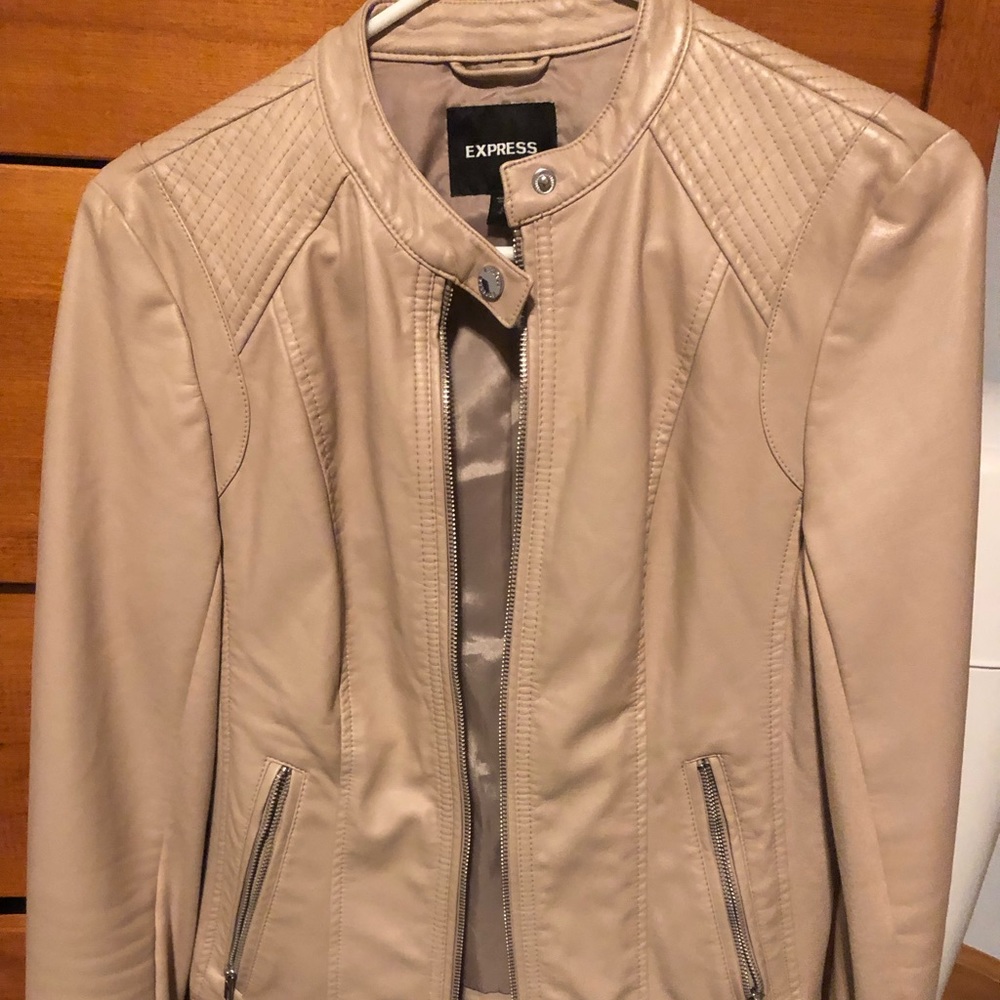 Express Faux Leather Jacket, only worn 2-3 times